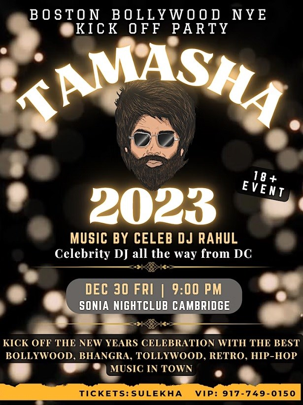 Tamasha New Year’s Kick Off Party in Boston, Cambridge, Massachusetts, 02139,Massachusetts,United States