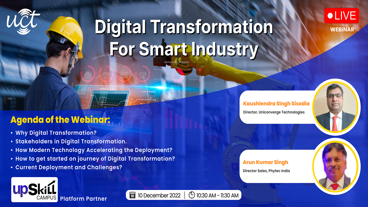 Free Webinar on Digital Transformation for Industry, Online Event