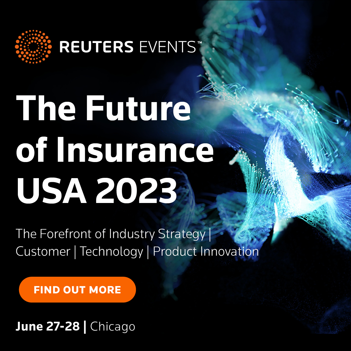 Reuters Events: The Future of Insurance USA 2023, Chicago, Illinois, United States