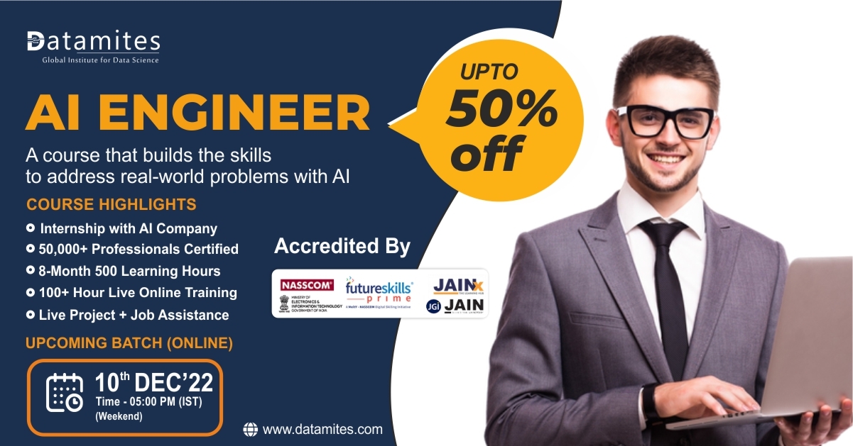Artificial Intelligence Engineer Training in Bangalore, Online Event