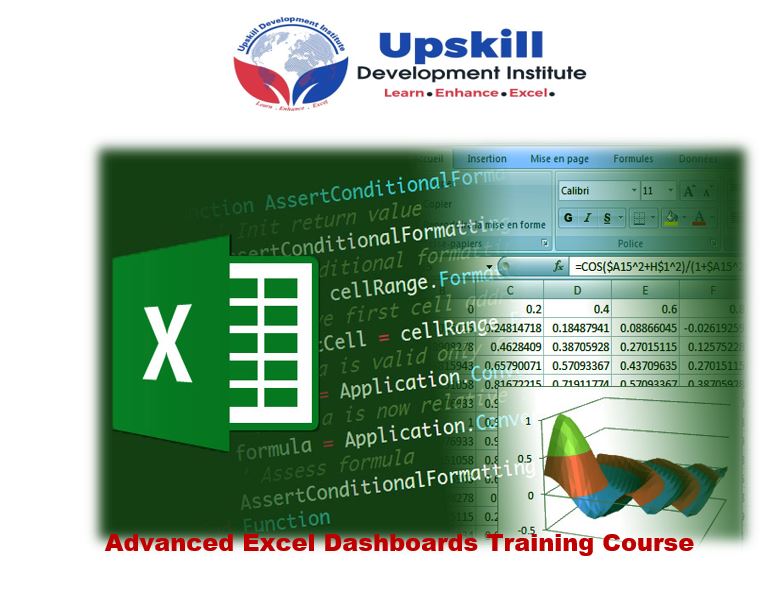Advanced Excel Dashboards Training Course, Nairobi, Kenya