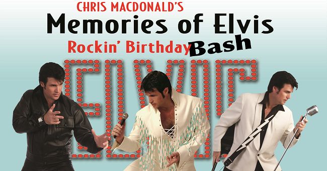 Chris MacDonald's Memories of Elvis Rockin Birthday Bash, Fort Myers, Florida, United States