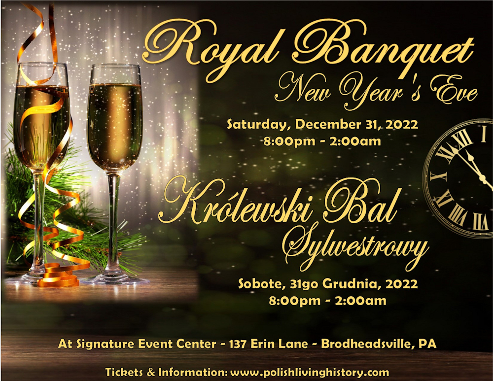 Royal New Years Eve Banquet - Sylwester, Brodheadsville, Pennsylvania, United States