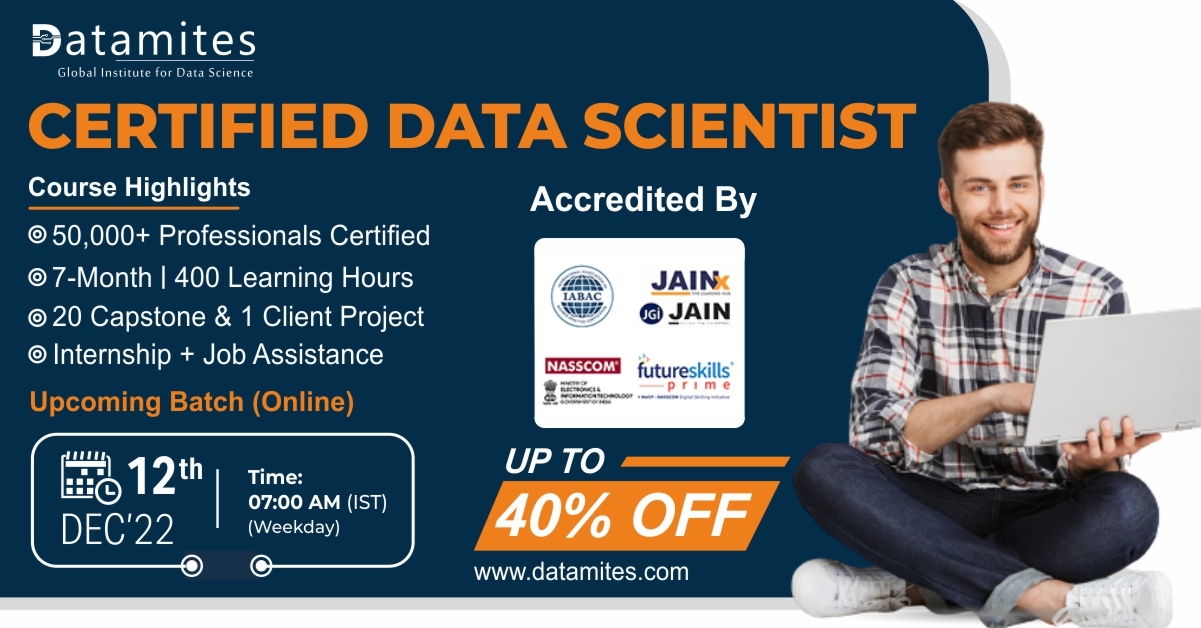 Certified Data Scientist Course Nepal, Online Event