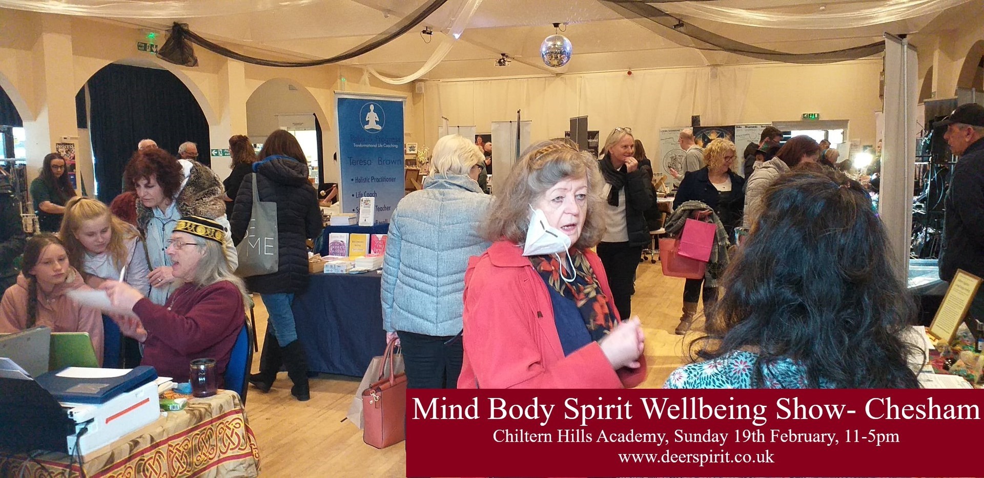 Mind Body Spirit Wellbeing Show Chesham, Buckinghamshire, England, United Kingdom