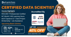 Data Science Certification in Chennai - December'22