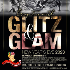 GLITZ and GLAM NYE 2023 at The Copacabana Loft 51 party