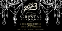 NYE 2023 at the Crystal Tea Room