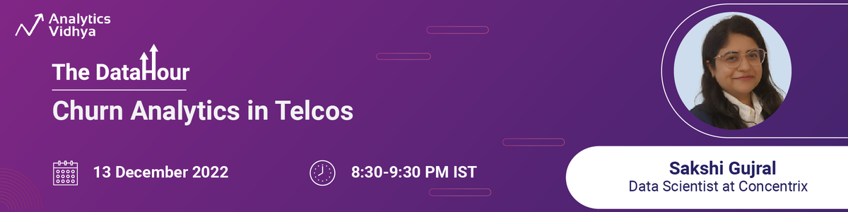 DataHour: Churn Analytics, Online Event