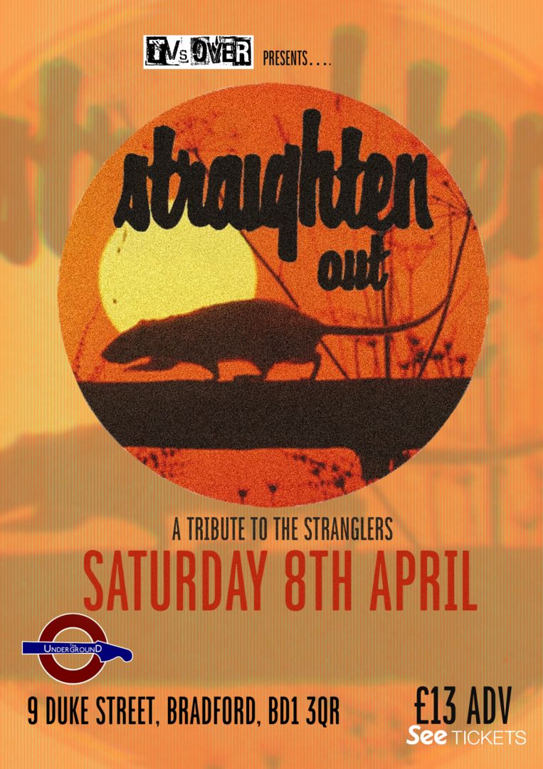 Straighten Out (Stranglers Tribute) At The Underground, Bradford, Bradford, West Yorkshire,England,United Kingdom