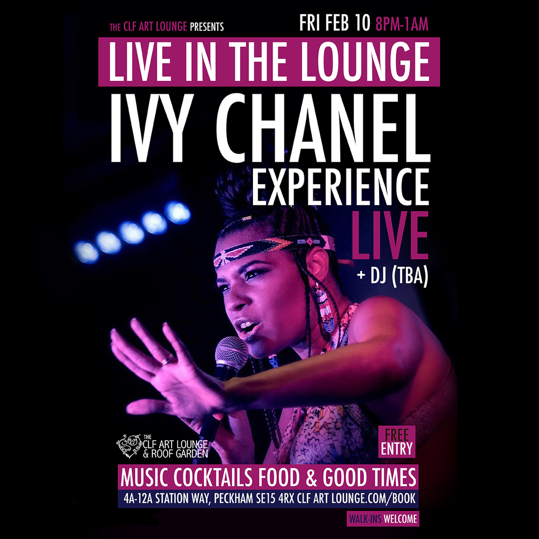 The Ivy Chanel Experience Live In The Lounge, Free Entry, London, England, United Kingdom