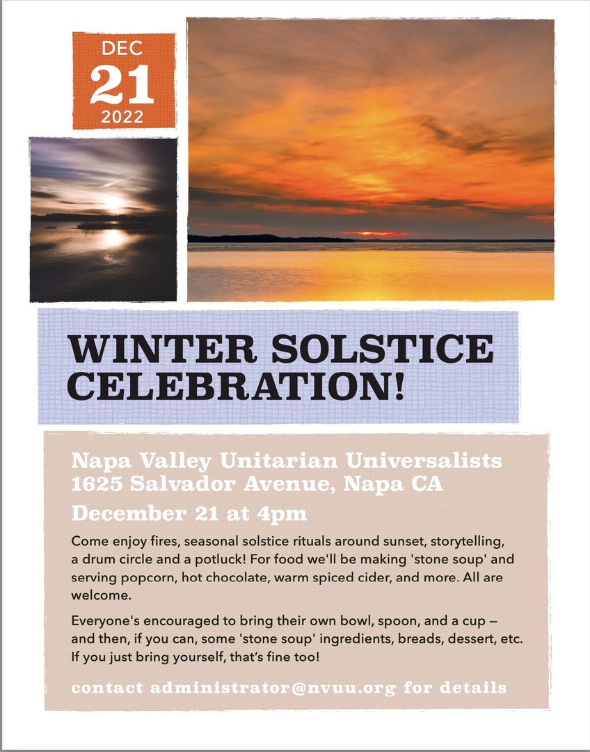 Winter Solstice Celebration, Napa, California, United States