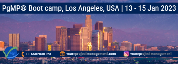 PgMP | Program Management Professional | Prep – vCare Project Management, Los Angeles, California, United States