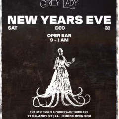 Grey Lady NYC New Year's Eve Party 2023