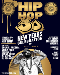 Hip Hop 50 New Year's Eve Celebration at The St. James