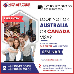 Ahmedabad Canada & Australia Immigration Seminar