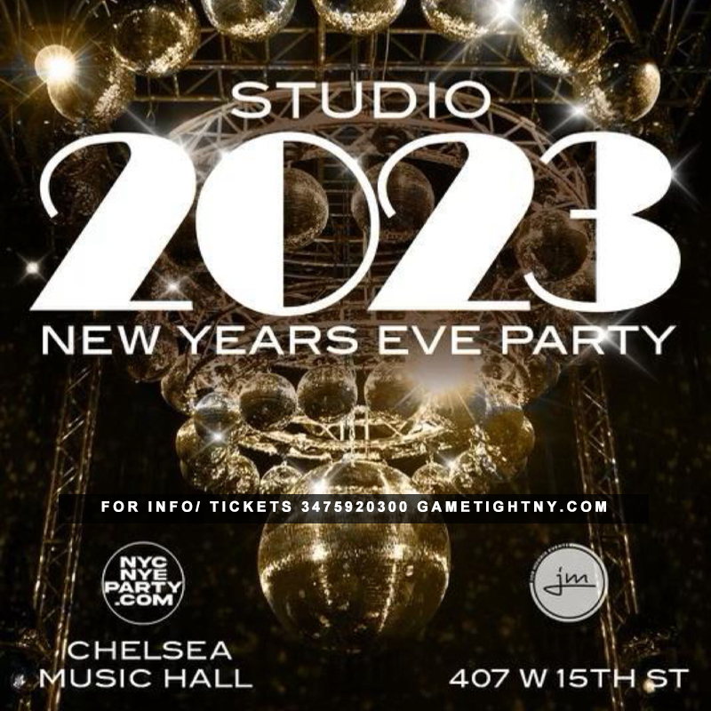 Chelsea Room New Year's Eve party 2023, New York, United States