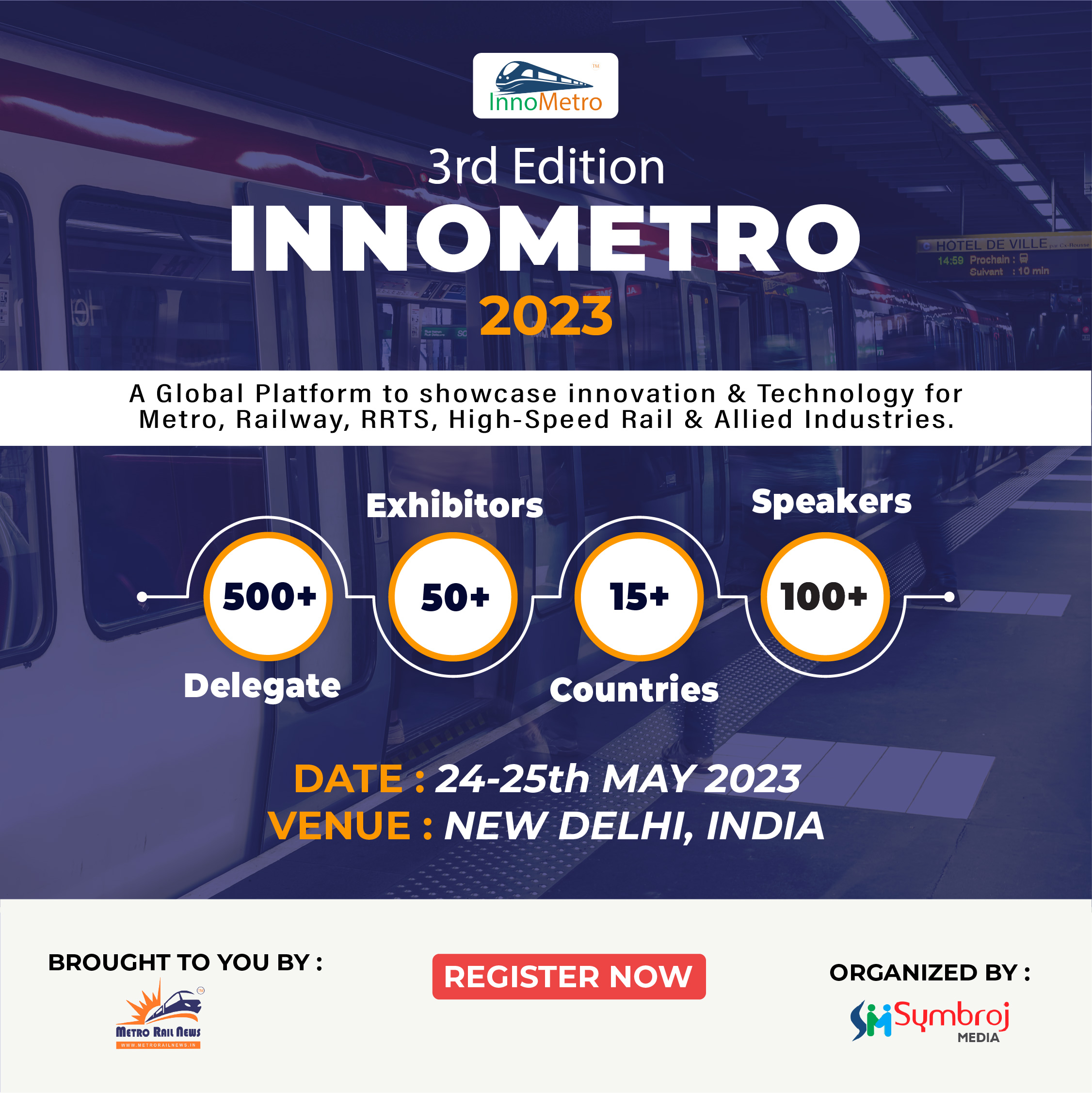 InnoMetro 2023 - 3rd Edition, Central Delhi, Delhi, India
