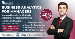 BUSINESS ANALYTICS FOR MANAGERS ONLINE CERTIFICATION