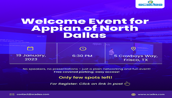 Welcome Event for Appian of North Dallas, Dallas, Texas, United States