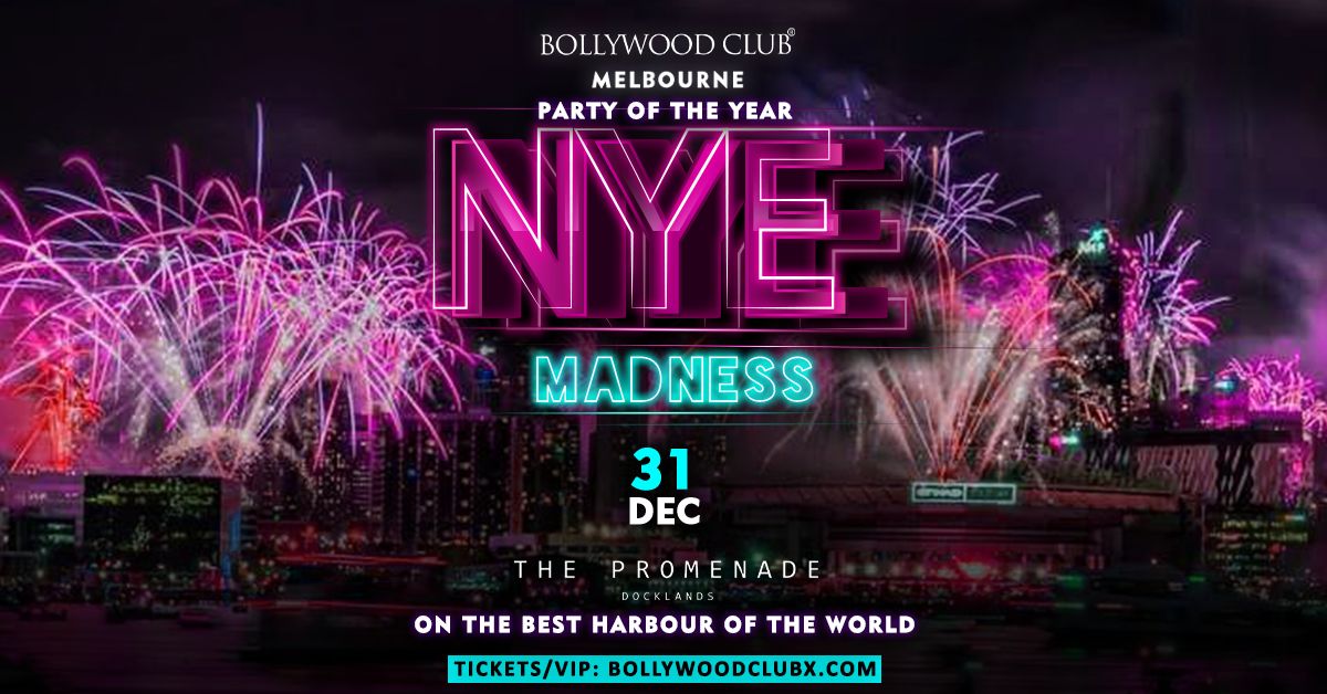 NEW YEAR EVE MADNESS @The Promenade,Docklands, Docklands, Victoria, Australia