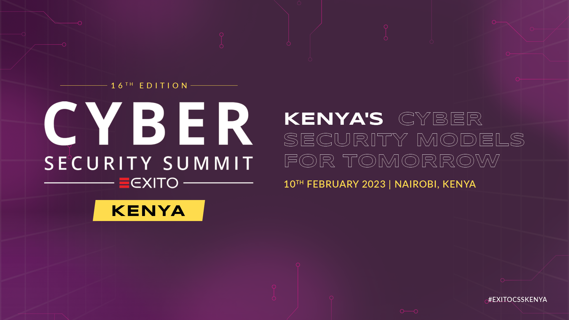 16th Edition - Cyber Security Summit Kenya, Nairobi, Kenya