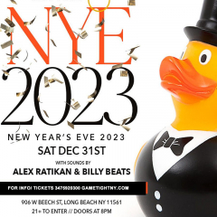 The Ugly Duckling Long Beach New Year's Eve party 2023