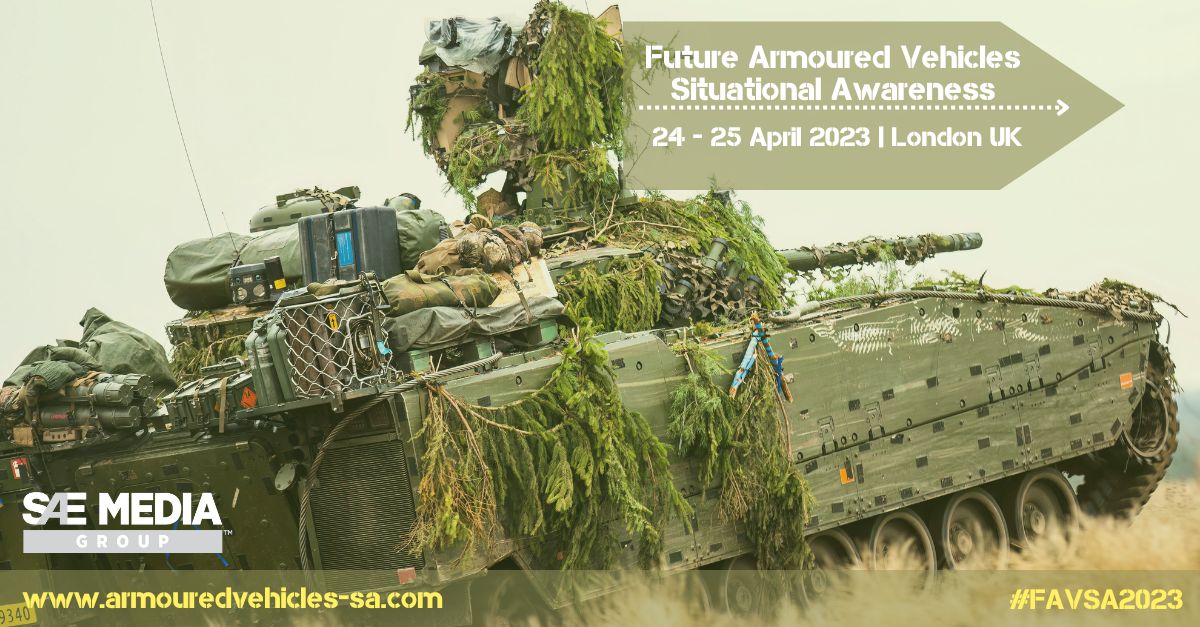 Future Armoured Vehicles Situational Awareness 2023, London, England, United Kingdom