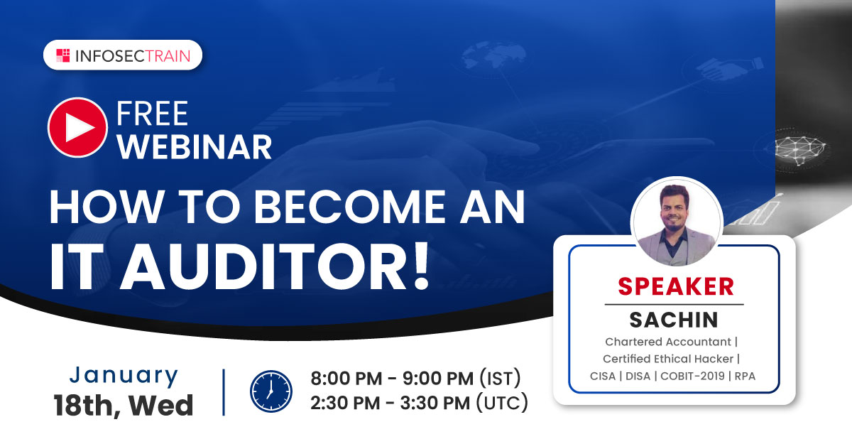 Free Webinar How to become an IT Auditor?, Online Event