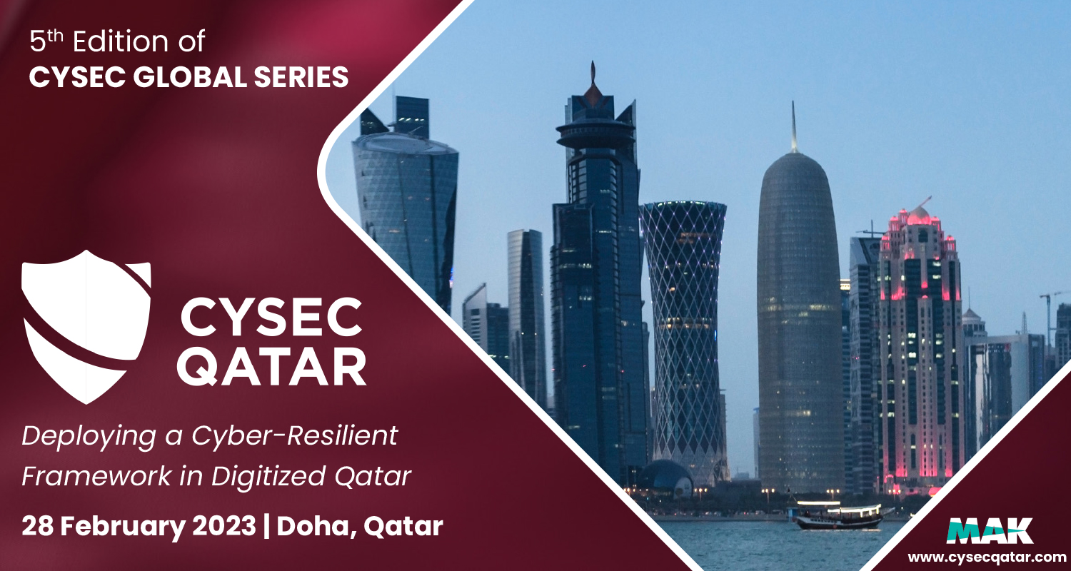 Cysec Qatar Summit 2023 (In-Person), Doha, Qatar, United Arab Emirates