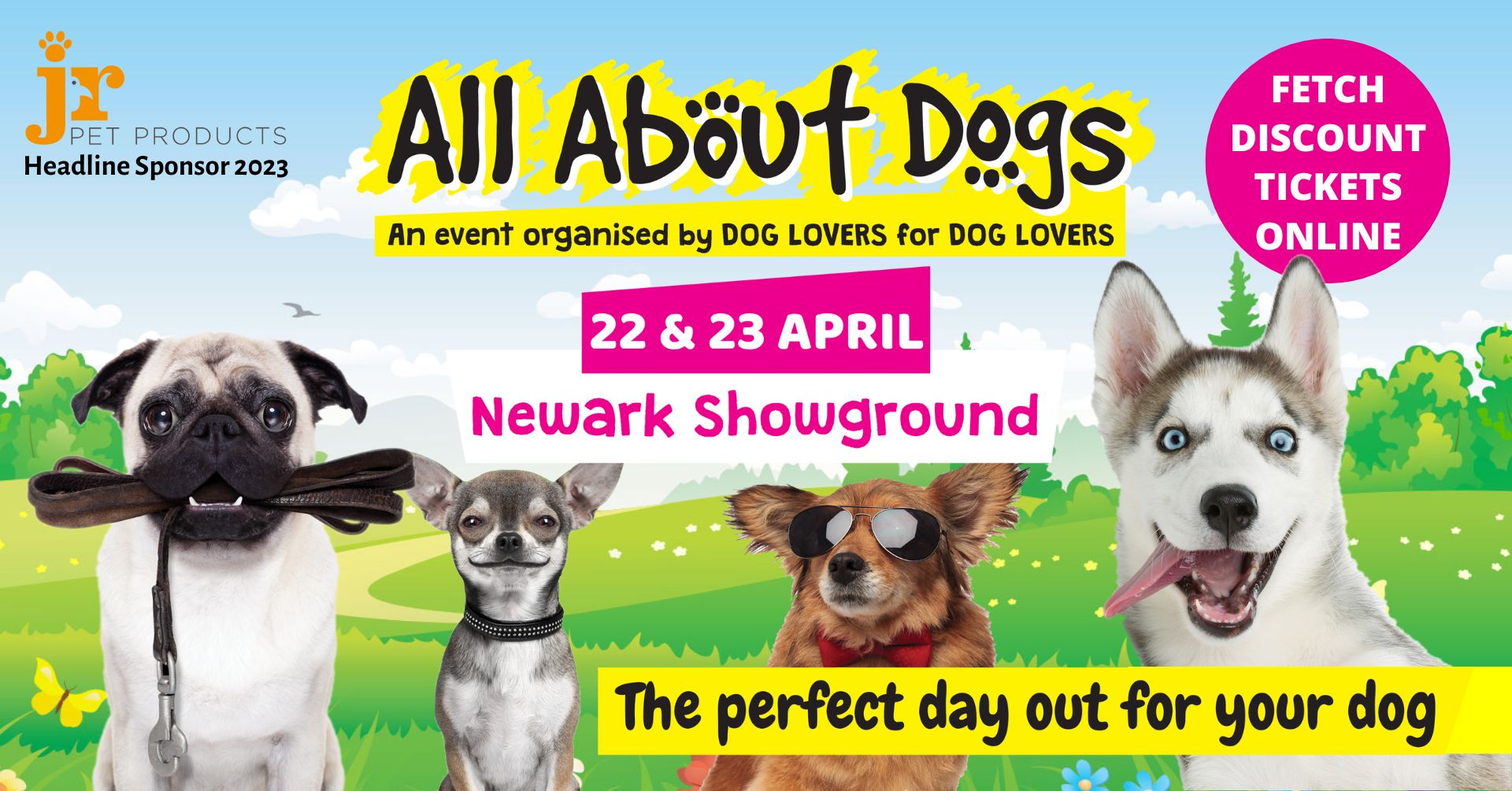 All About Dogs Show Newark 2023, Newark, Nottinghamshire, United Kingdom