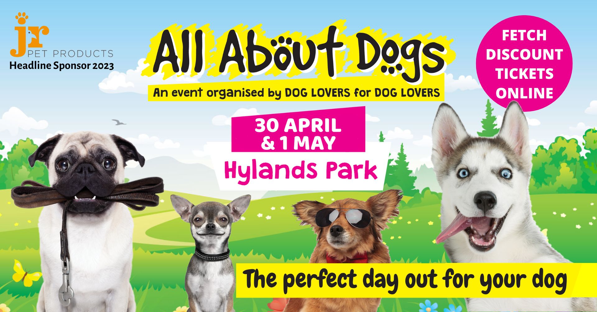 All About Dogs Show Hylands 2023, Chelmsford, Essex, United Kingdom