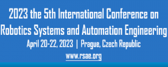 2023 the 5th International Conference on Robotics Systems and Automation Engineering (RSAE 2023)