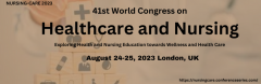 41st World Congress on  Healthcare and Nursing