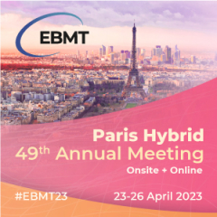 49th Annual Meeting of the EBMT | 23-26 April 2023 | Paris and Online