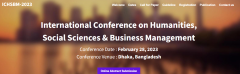 2023–International Conference on Humanities, Social Sciences & Business Management, 28th February, Dhaka