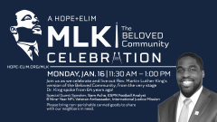 A Hope+Elim MLK Celebration: The Beloved Community