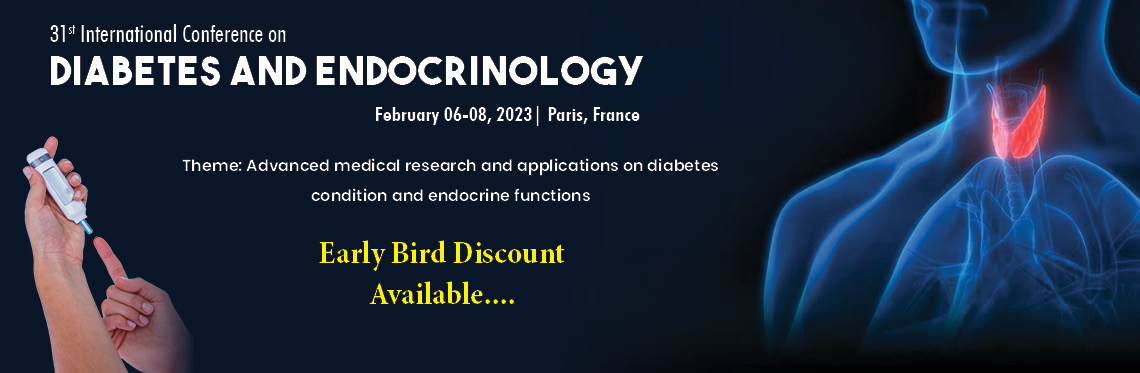 31st International Conference on Diabetes and Endocrinology, AllÃ©e Du Verger Roissy En France, Paris, France