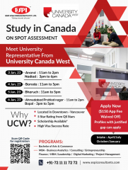 Register Now Study in Canada at University of Canada West – Vancouver (UCW)