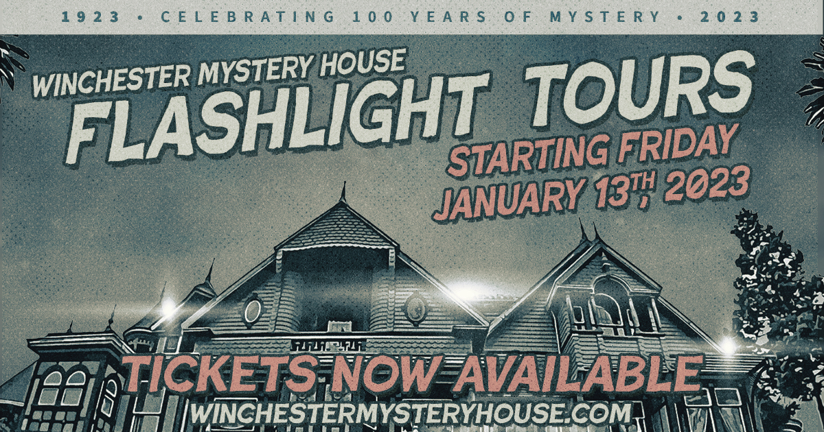 Winchester Mystery House Flashlight Tours, San Jose, California, United States