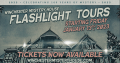 Winchester Mystery House Flashlight Tours