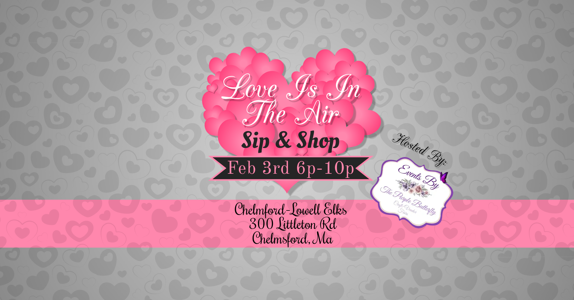 Love Is In The Air Sip and Shop, Chelmsford, Massachusetts, United States