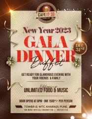New Year's eve Gala Dinner Buffet