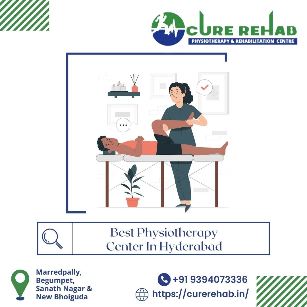 Best Physiotherapist In Hyderabad | Cure Rehab Physiotherapy And Rehabilitation Centre | Best Physiotherapist In Secunderabad | Dr. Vinoth Kumar Physiotherapist, Hyderabad, Telangana, India