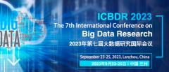 2023 The 7th International Conference on Big Data Research (ICBDR 2023)