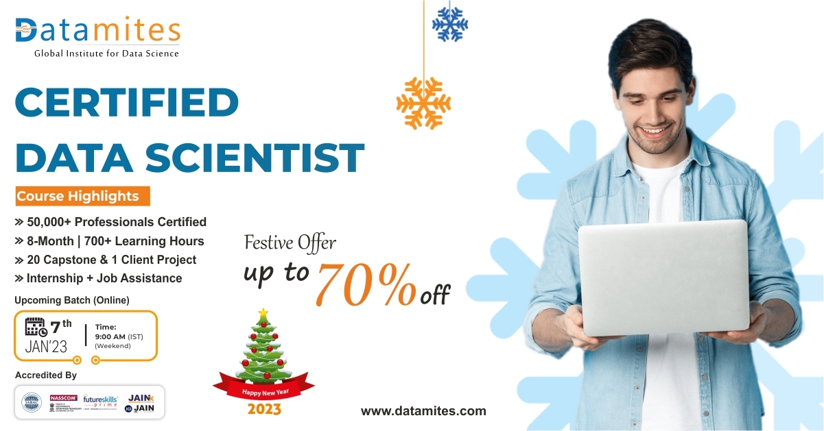 Data Science Certification in Chennai - january'23, Online Event