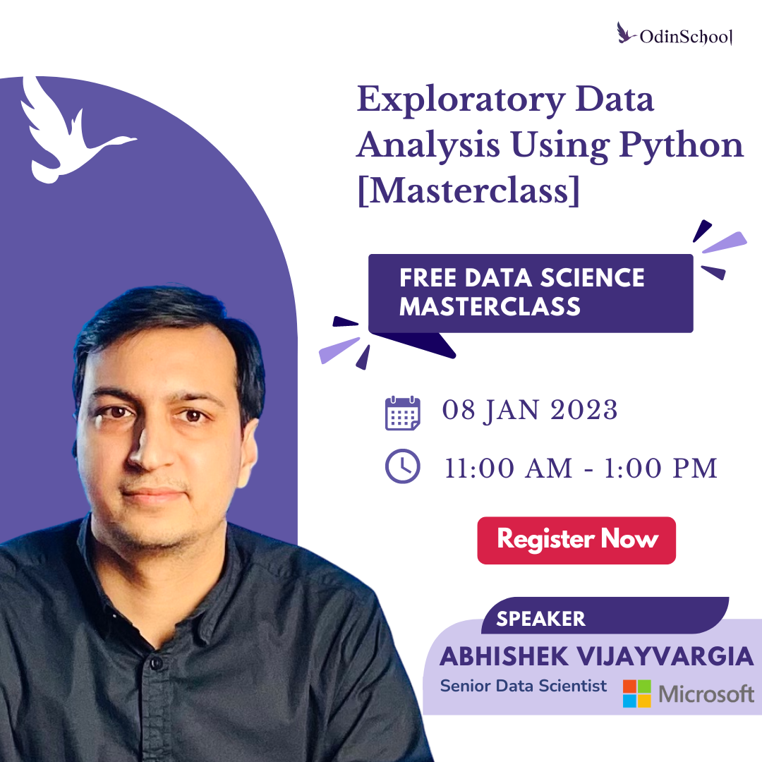 Exploratory Data Analysis Using Python | free masterclass, Online Event