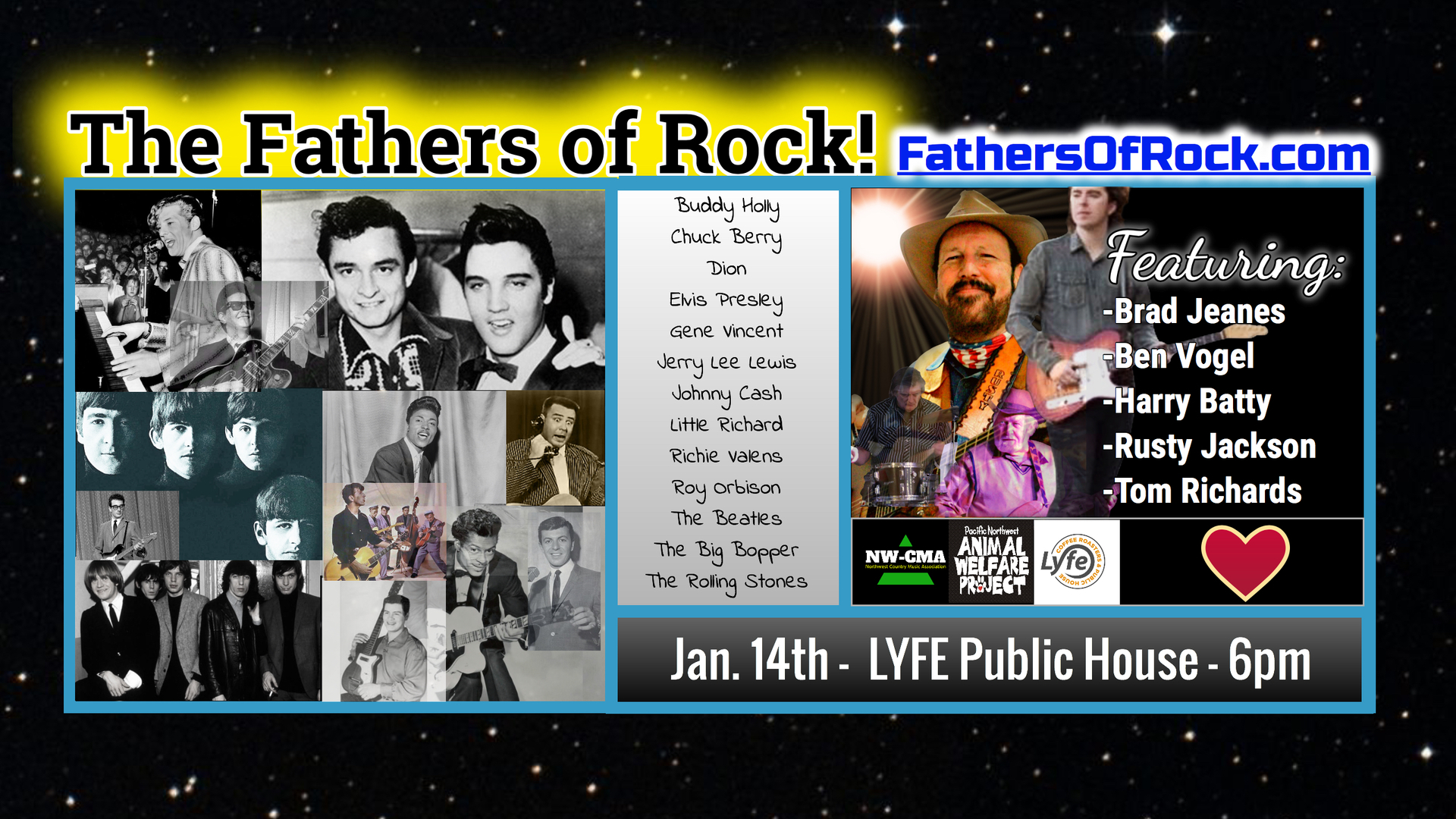 The Fathers of Rock, Coeur d'Alene, Idaho, United States
