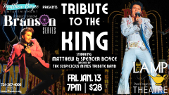 Tribute to the King: Elvis tribute starring Matthew and Spencer Boyce