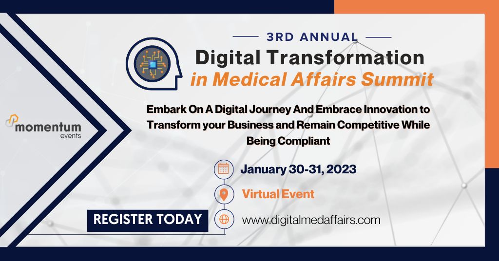 3rd Digital Transformation in Medical Affairs, Online Event